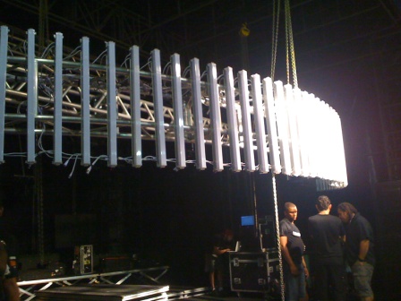 USA outdoor stage project